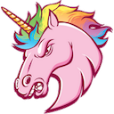 angry unicorn