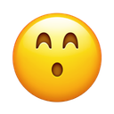 astonished face