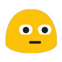 blob eyeroll gif