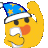 blob good night reverse gif