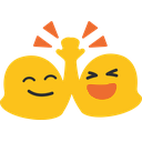 blob high five