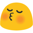 blob kiss blush