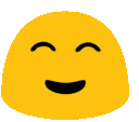 blob kissing gif