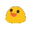 blob melting gif