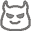 blob neon devil