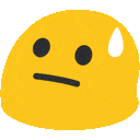 blob nervous gif