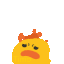 blob on fire gif