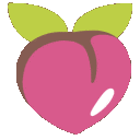blob peach gif