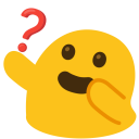 blob question mark