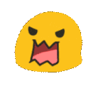 blob rage gif
