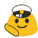 blob salute gif
