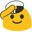 blob salute