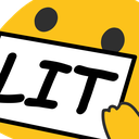 blob sign lit