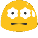 blob sweating gif