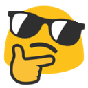 blob thinking cool