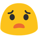 blob worried