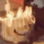 cat-on-fire