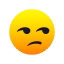 disappointed face