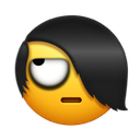 emo face