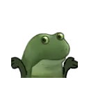 froge shrug