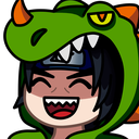 girl_dino_hat_laugh