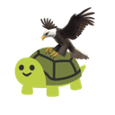 he brings you an eagle to eat your liver