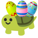he brings you easter eggs