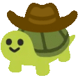he brings you turtle cowboy