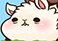 llama blink white and tired gif