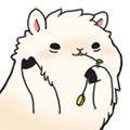 llama bored gif