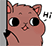 llama hi gif