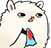 llama nose bleed gif