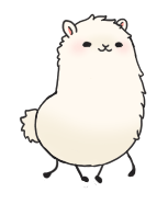 llama stroll gif