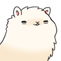llama yawn gif