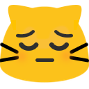 meow pensive