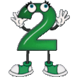 number_two_wave_happy