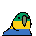 parrot gabon