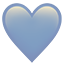party blue heart