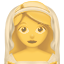 party bride with veil
