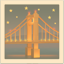 party bridge at night