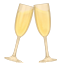 party clinking glasses