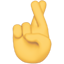party crossed fingers