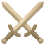 party crossed swords