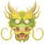party dragon face
