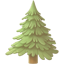 party evergreen tree