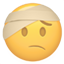 party face with head bandage