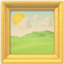 party frame with picture