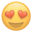 party heart eyes