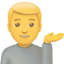 party information desk man