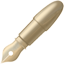 party lower left fountain pen